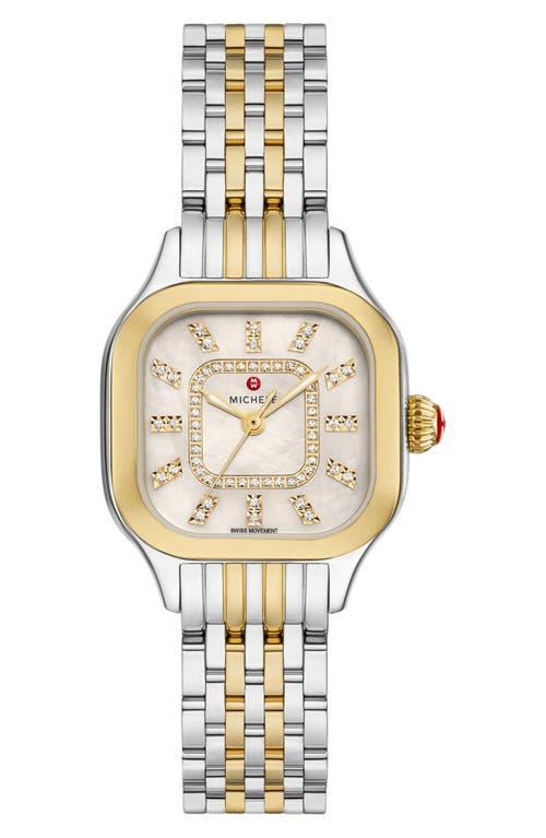 29mm Meggie Diamond Dial and Mother-of-Pearl Watch, Two-Tone Product Image