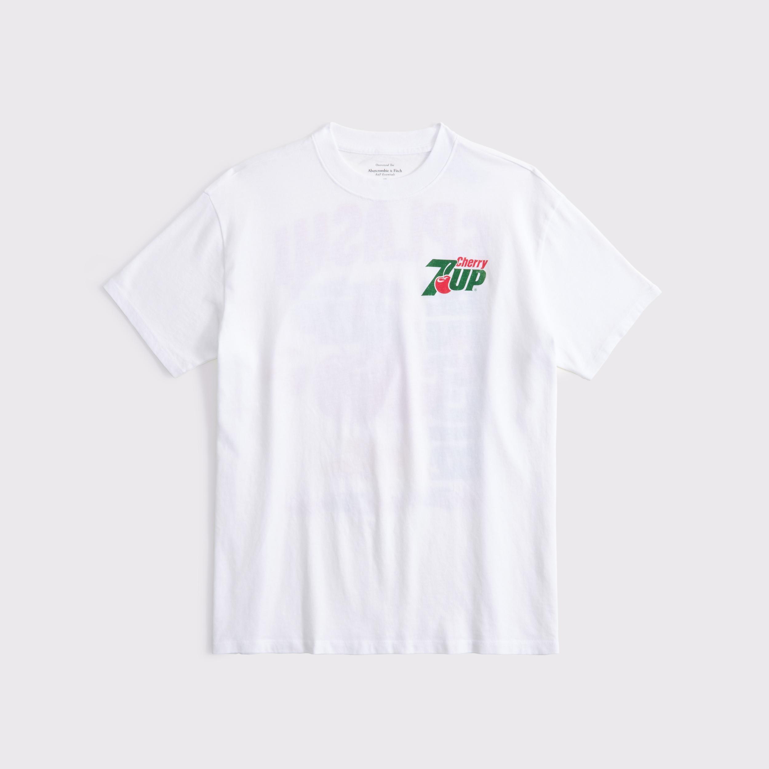 Oversized 7UP Graphic Tee Product Image