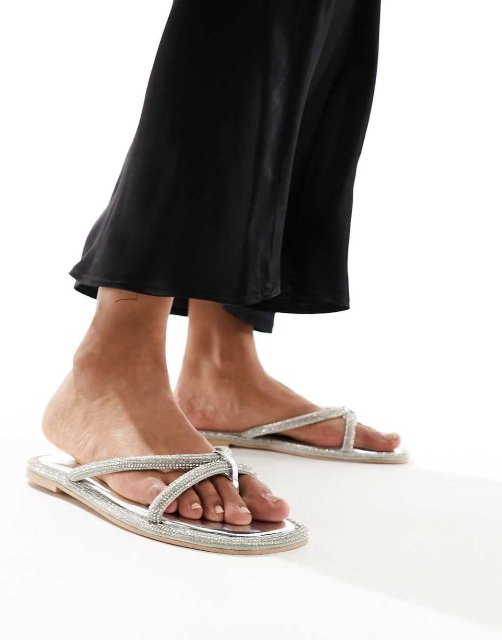 Simmi London Florai strappy flat sandals Product Image