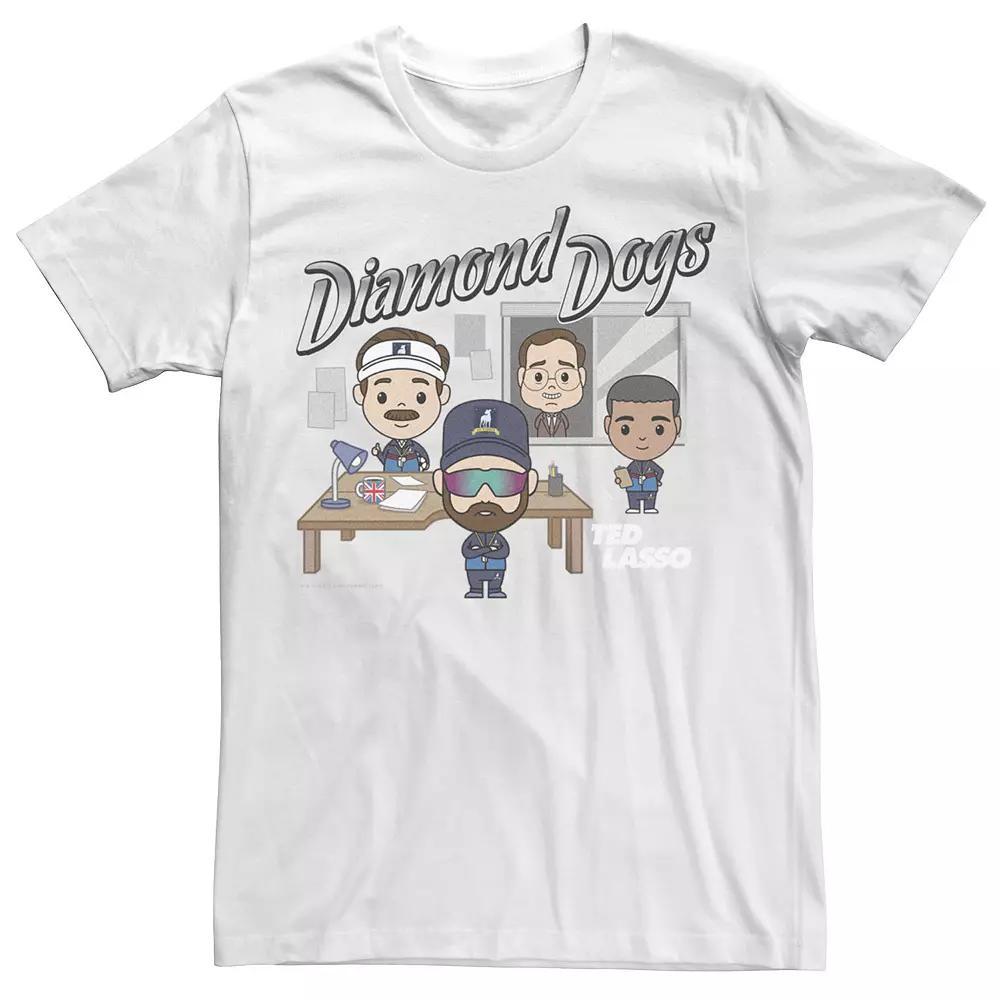 Men's Ted Lasso Diamond Dogs Office Graphic Tee,  Product Image
