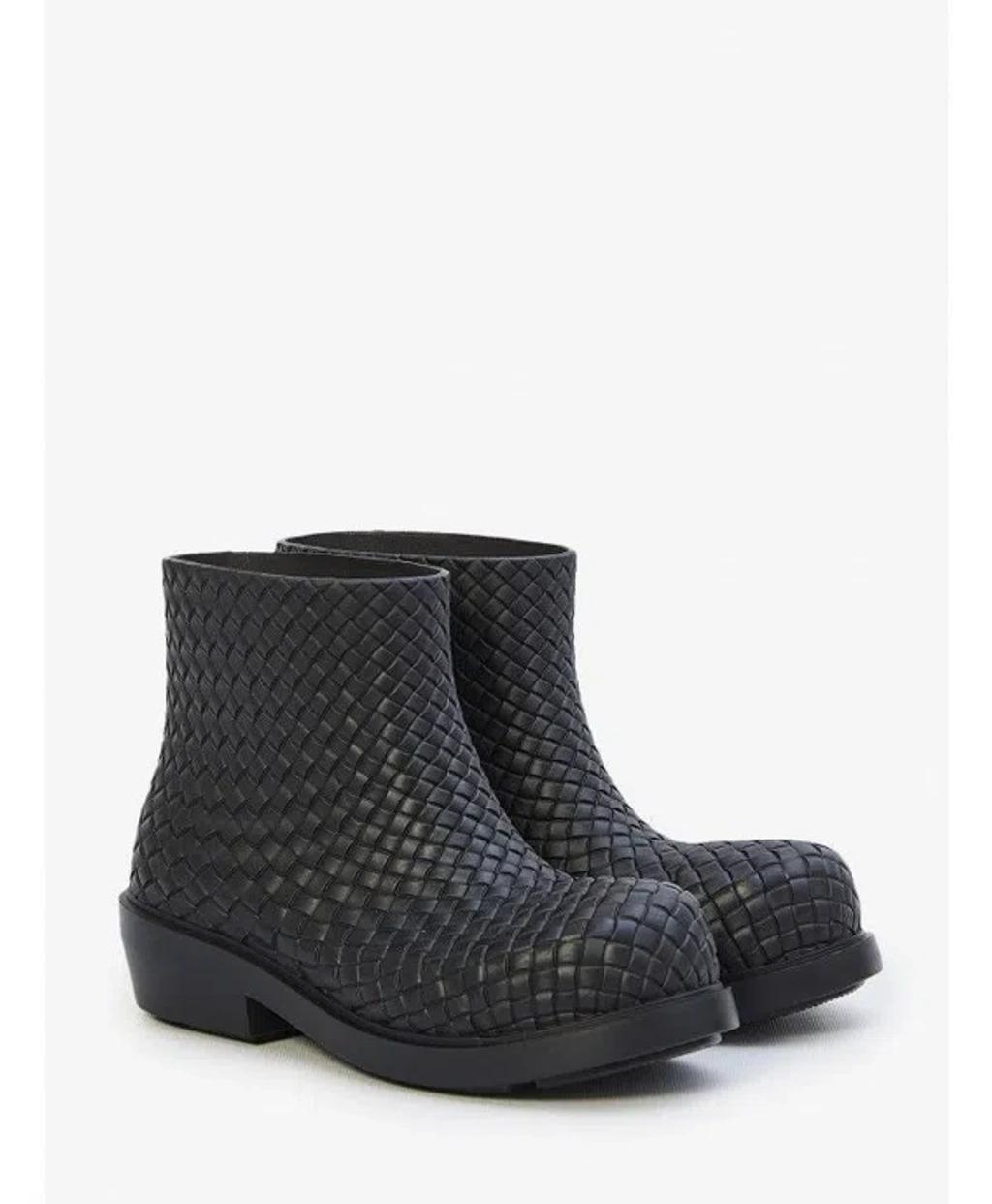 BOTTEGA VENETA Fireman Ankle Boot In Black Product Image