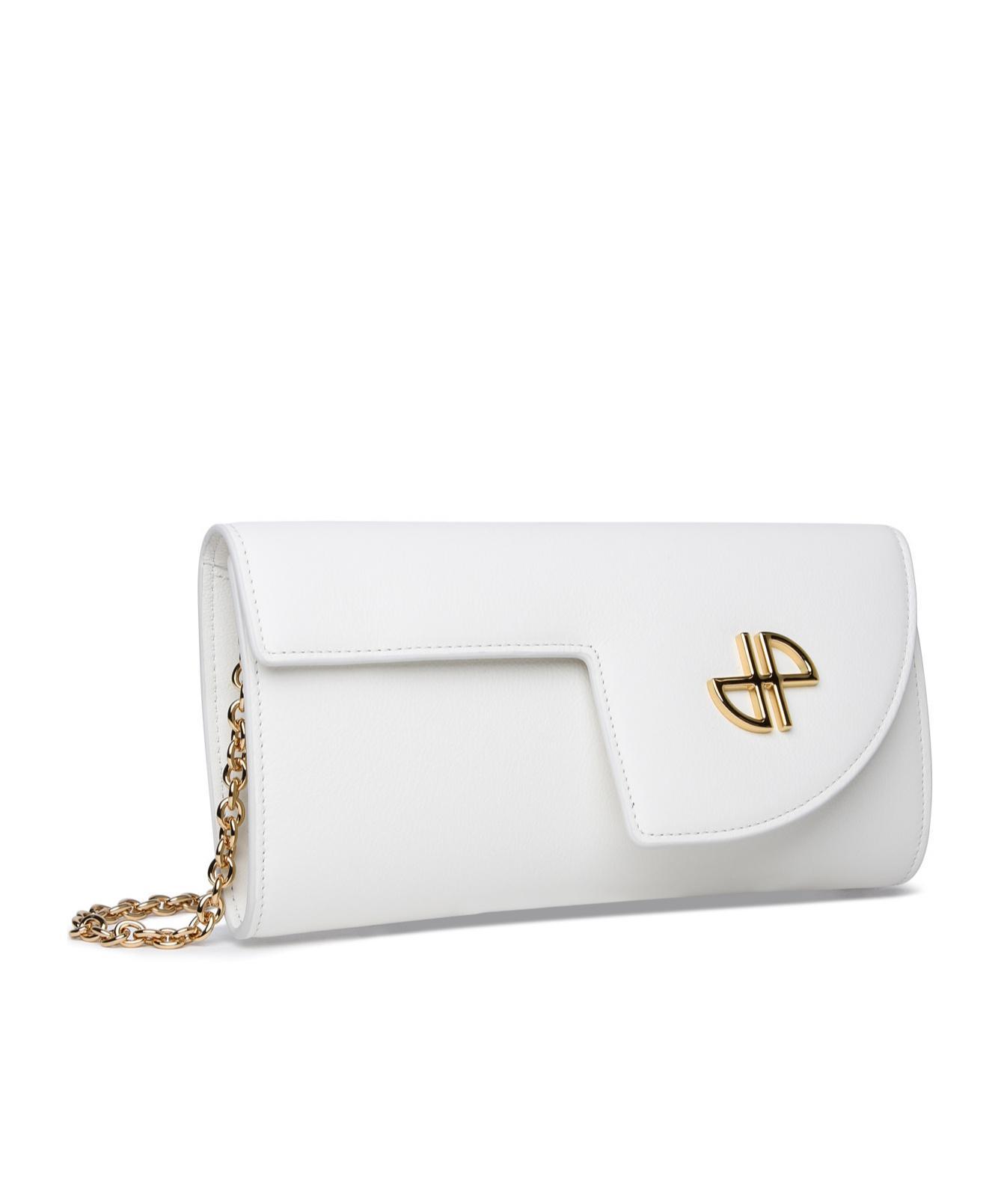 PATOU Logo Shoulder Bag In White Product Image