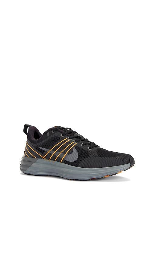 NIKE Lunar Roam In Black  Iron  Smoke Grey  & Laser Orange Product Image