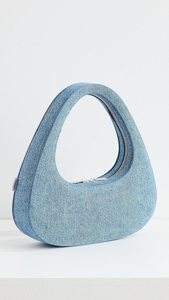 Coperni Denim Baguette Swipe Bag | Shopbop Product Image