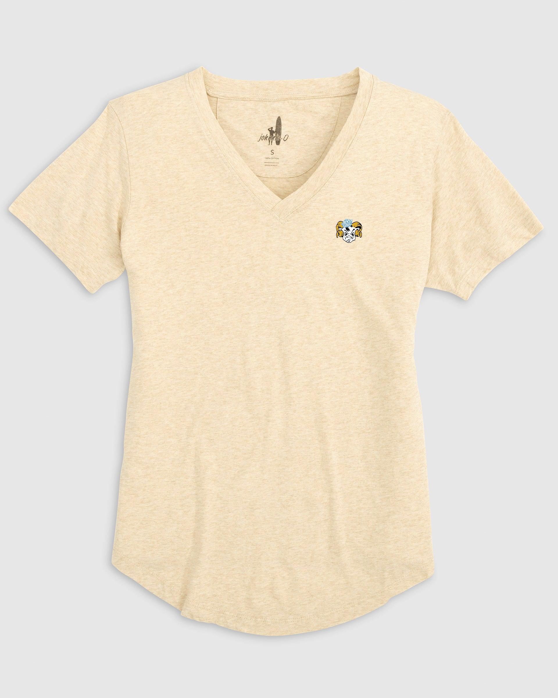 Women's Michigan Merediths V-Neck T-Shirt - Vault Logo Female Product Image