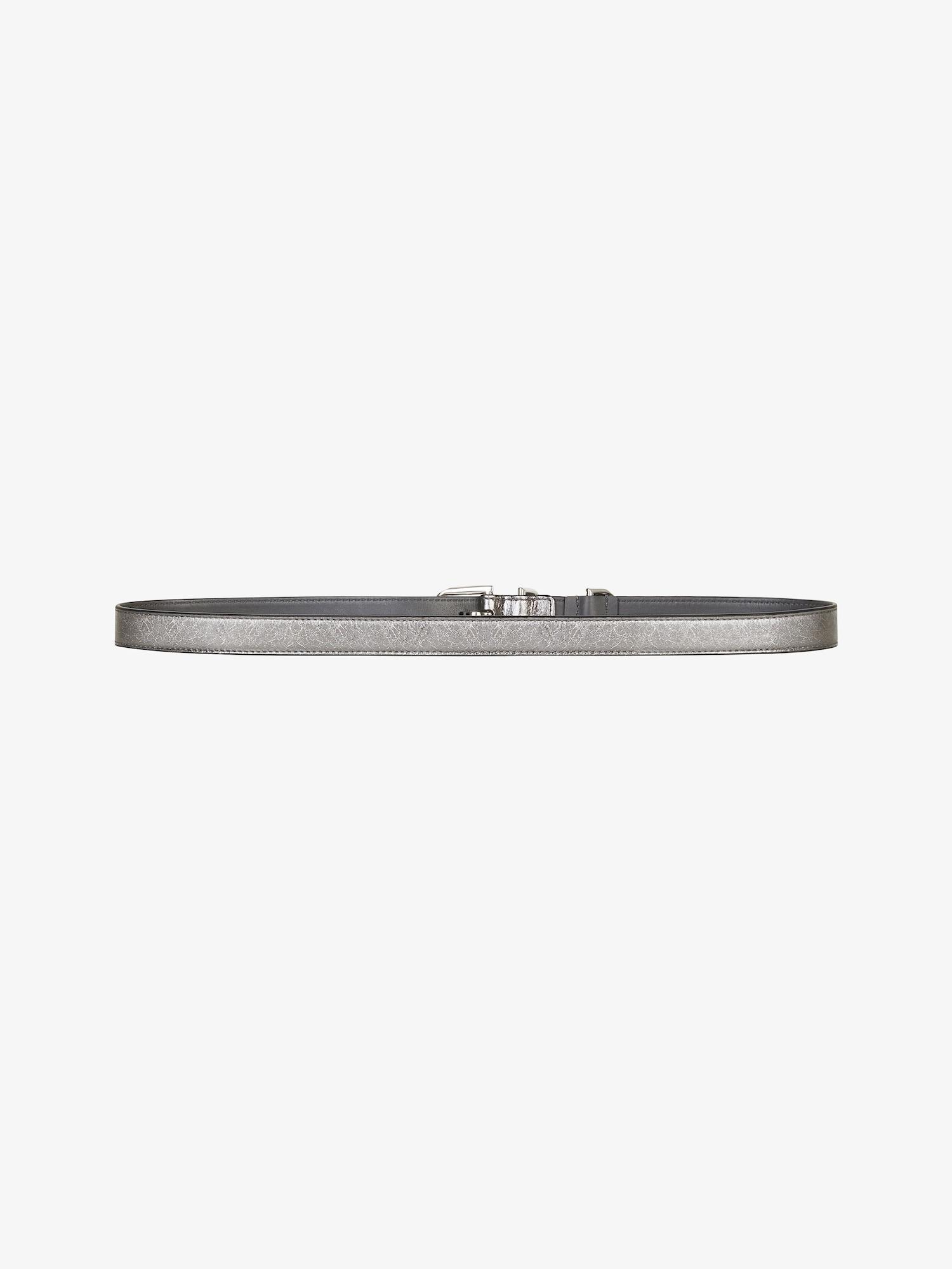 Voyou belt in laminated leather Product Image