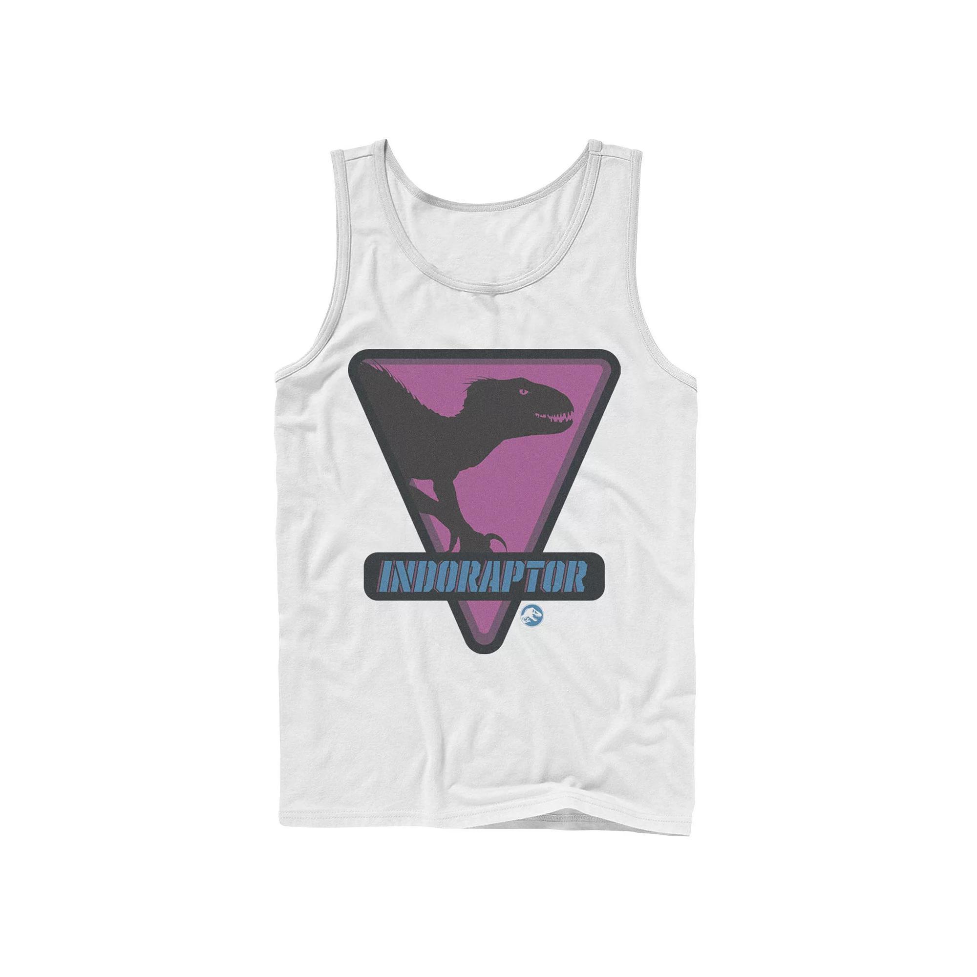 Men's Jurassic World Indoraptor Silhouette Tank Top,  Product Image