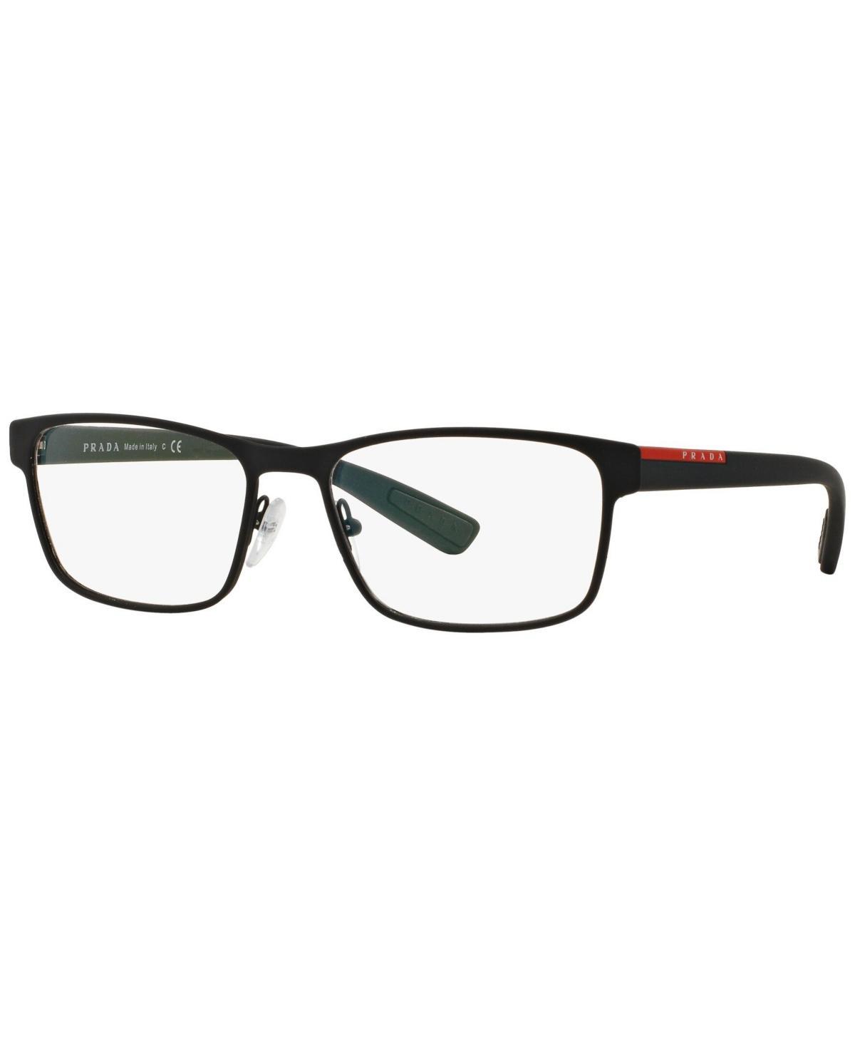 PRADA Ps 50gv Men's Rectangle Eyeglasses In Blue Gradi Product Image