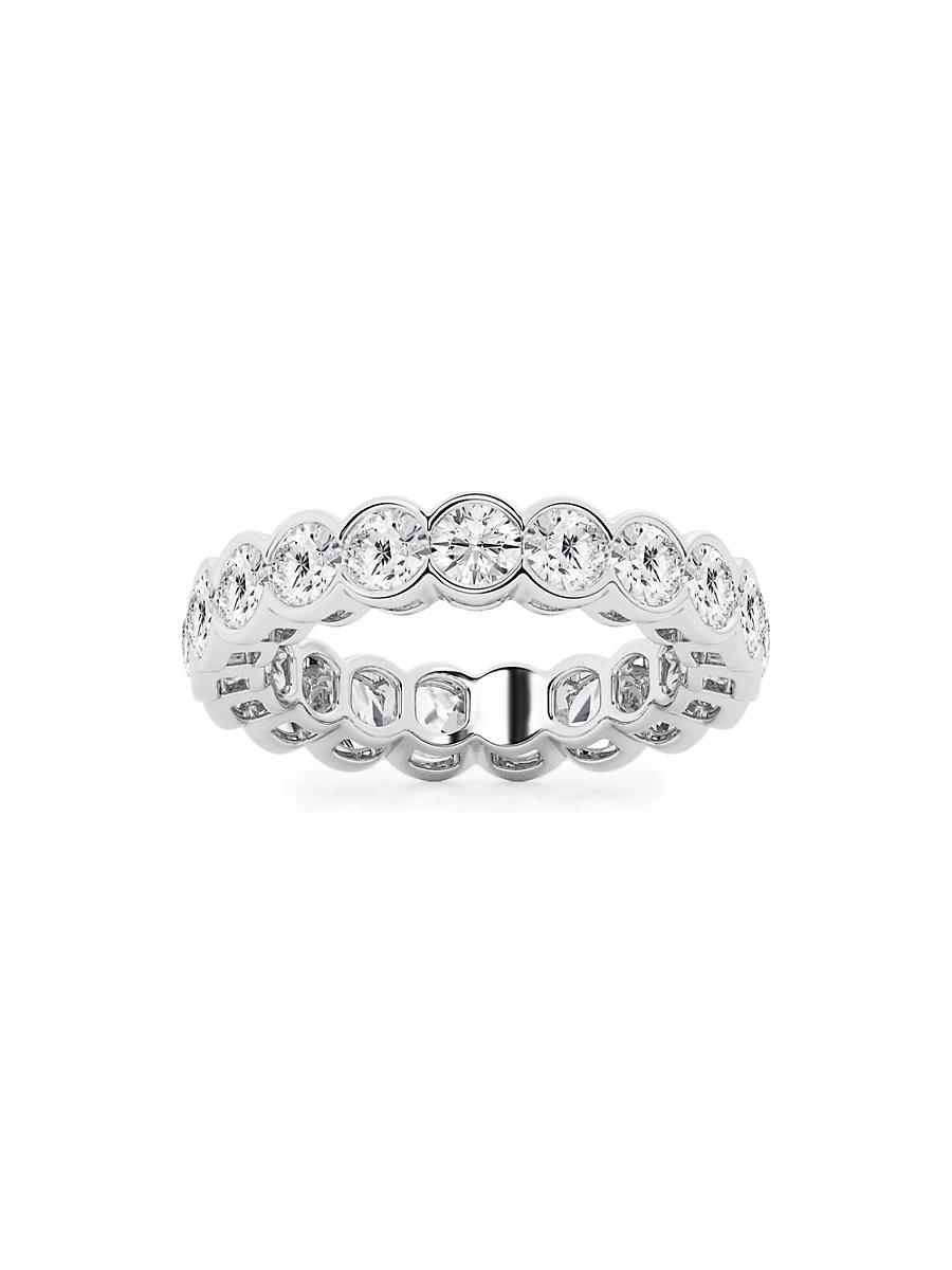 Womens Platinum & Round Lab-Grown Diamond Eternity Band/2.00-5.00 TCW Product Image