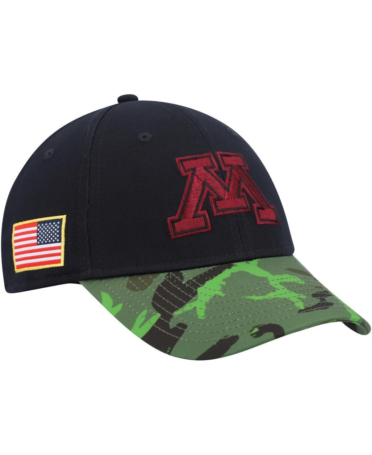 Mens Nike /Camo Minnesota Golden Gophers Veterans Day 2Tone Legacy91 Adjustable Hat Product Image