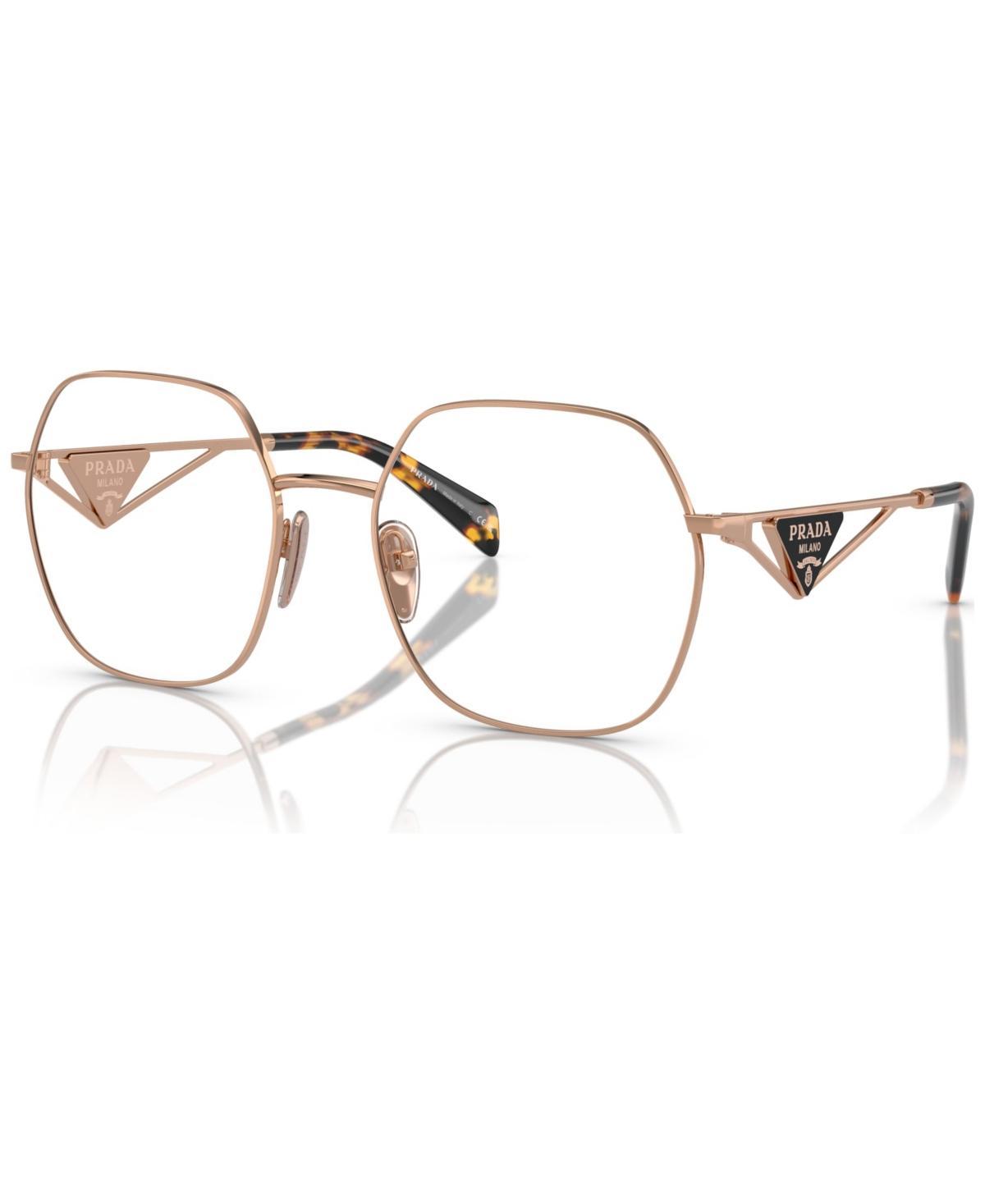 PRADA Women's Eyeglasses, Pr 59zv In Pink Gold Product Image