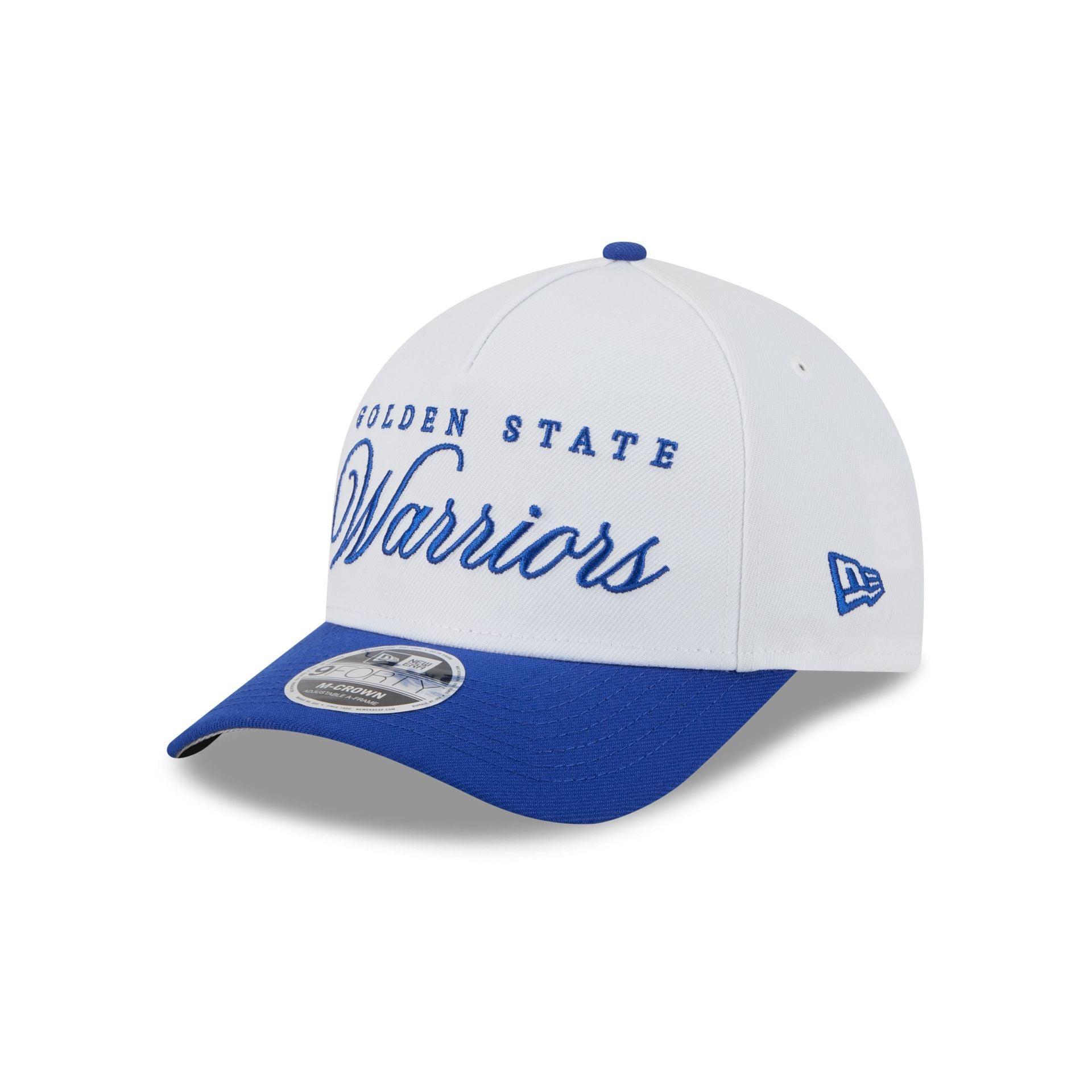 Golden State Warriors 2025 Draft 9FORTY M-Crown A-Frame Snapback Hat Male Product Image