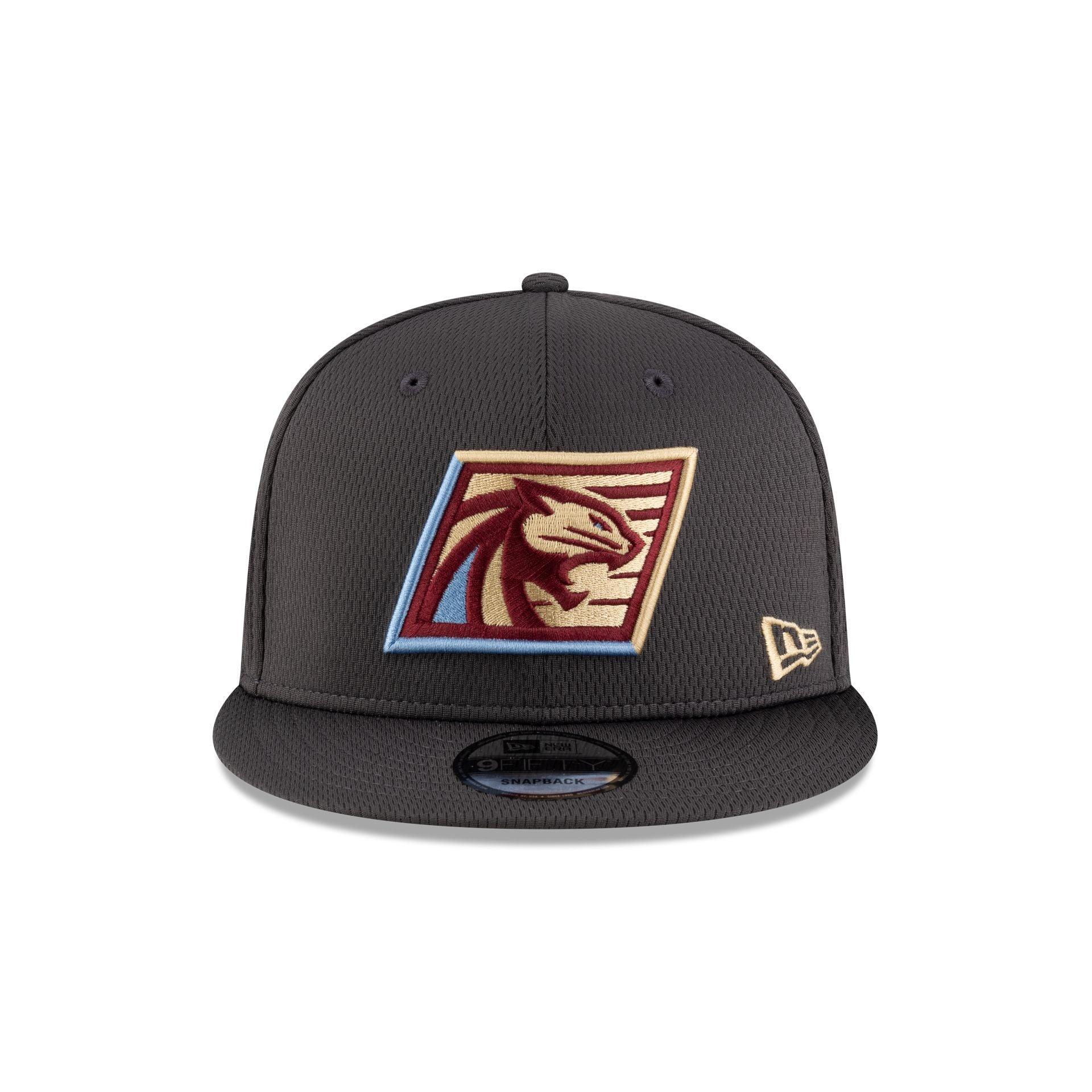 Houston Roughnecks Gray 9FIFTY Snapback Hat Male Product Image