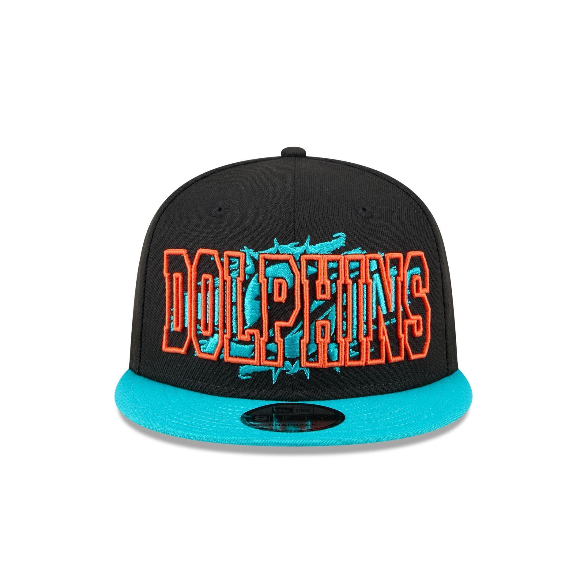 Miami Dolphins Splatter 9FIFTY Snapback Hat Male Product Image