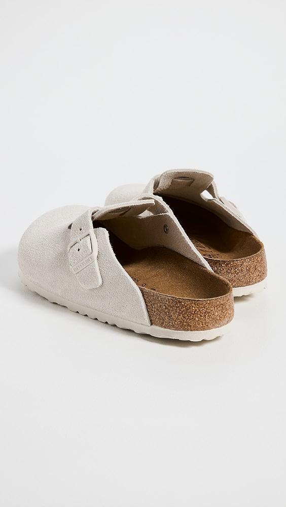 Birkenstock Antique White Boston Clogs | Shopbop Product Image