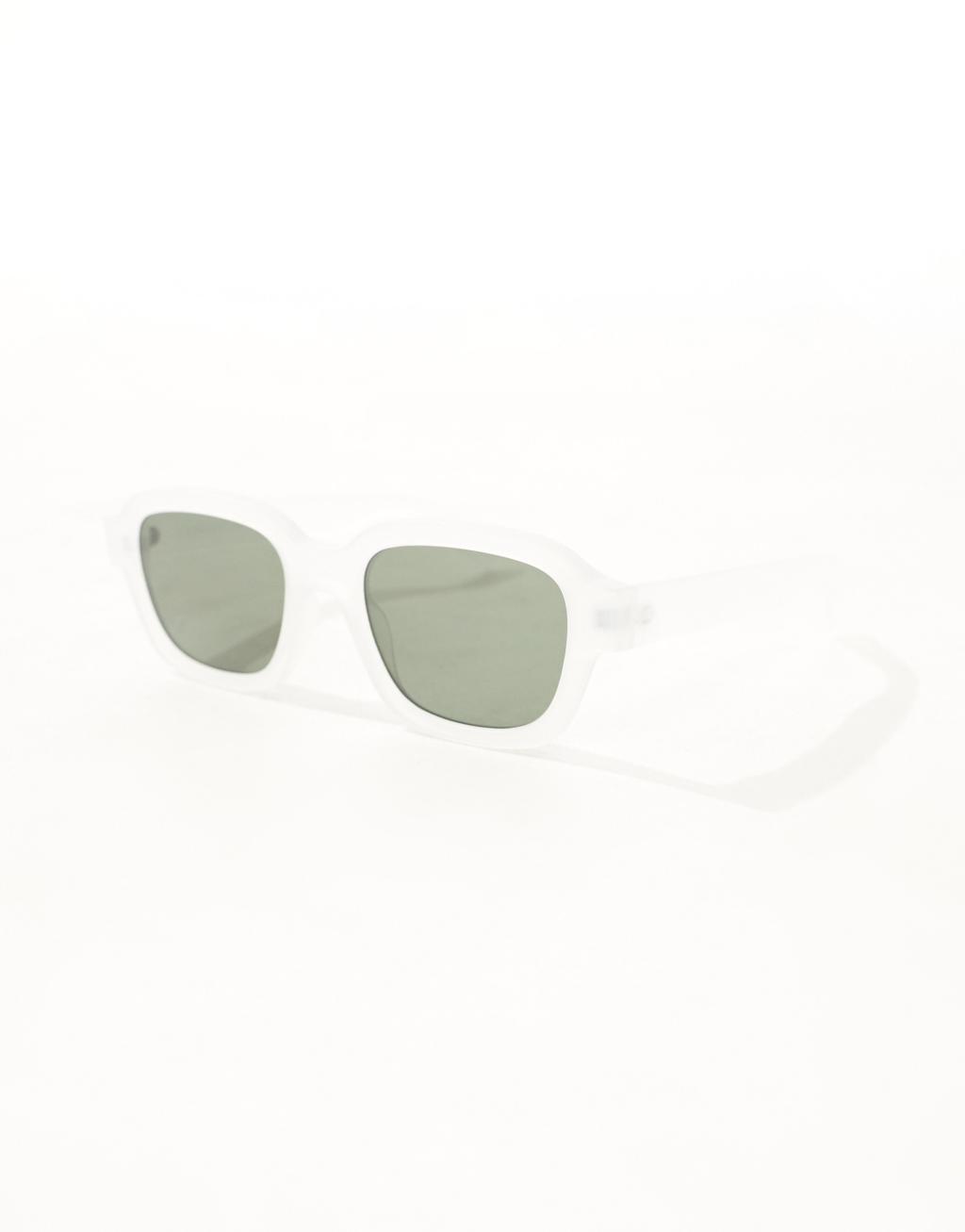 AJ Morgan square sunglasses in crystal Product Image