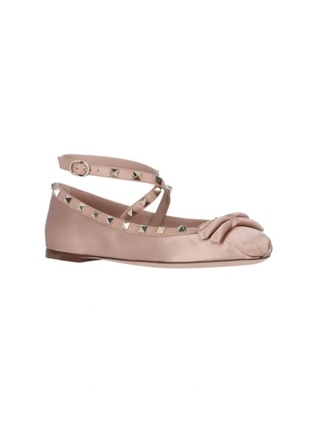 VALENTINO GARAVANI Flats In Pink Product Image