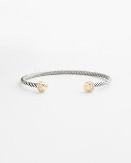 Chico's Click Lip Shell Bangle Product Image