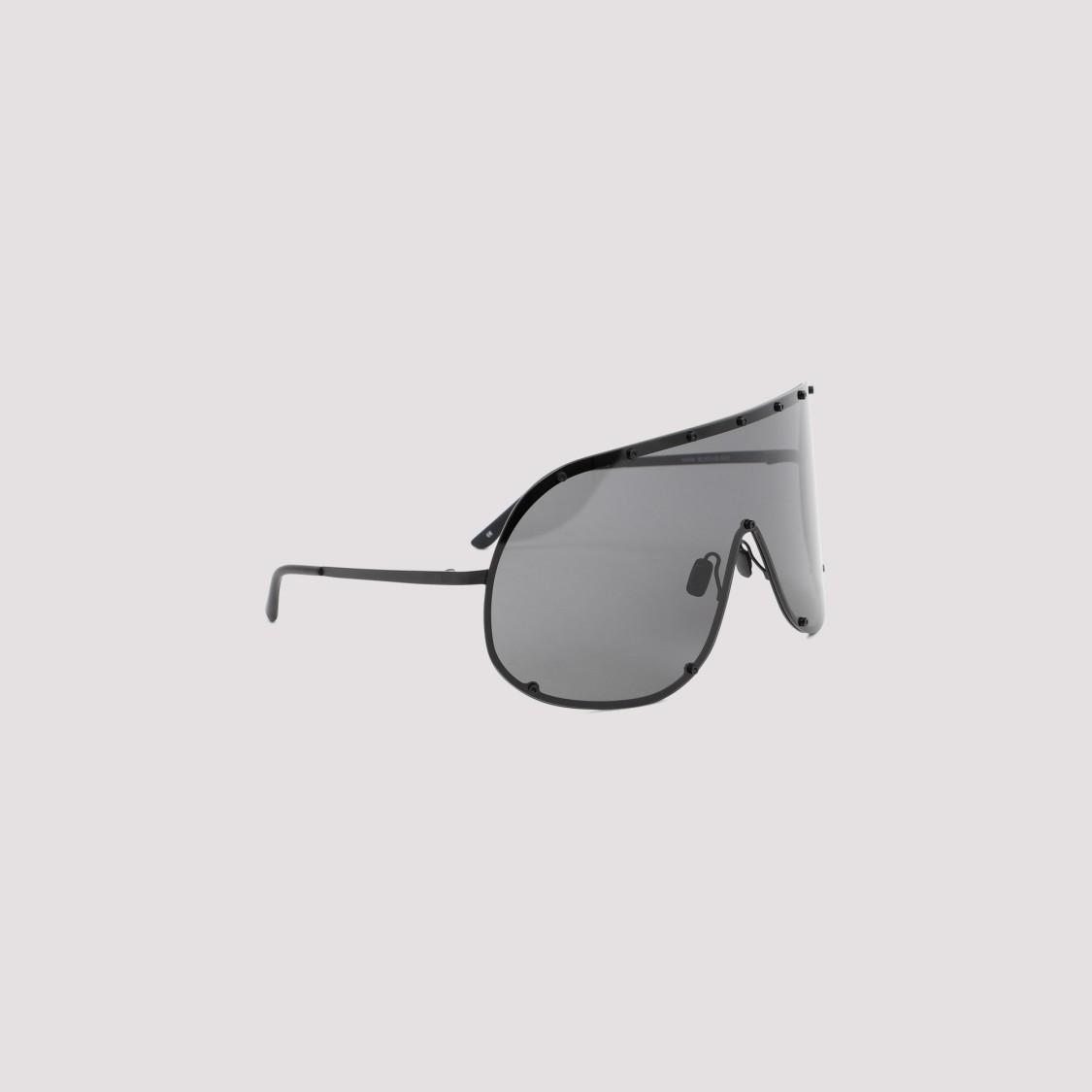 RICK OWENS Bold Mask Sunglasses In Black Product Image