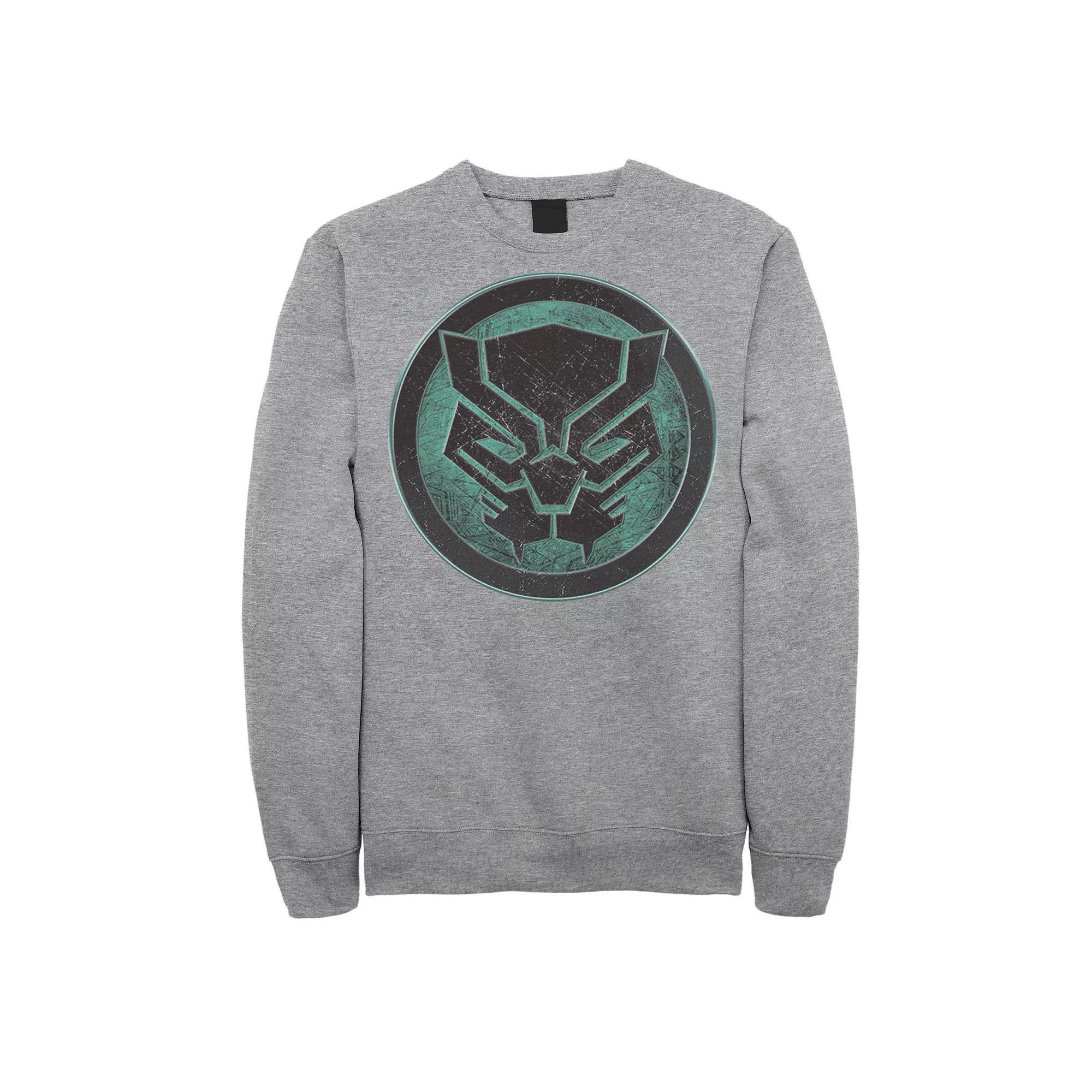 Men's Marvel Avengers Black Panther Symbol Fleece,  Product Image