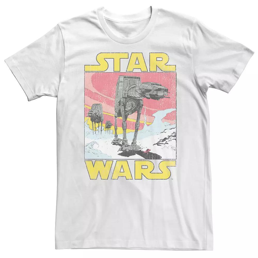 Big & Tall Star Wars AT-AT Sunset Logo Walker Tee, Men's,  Product Image