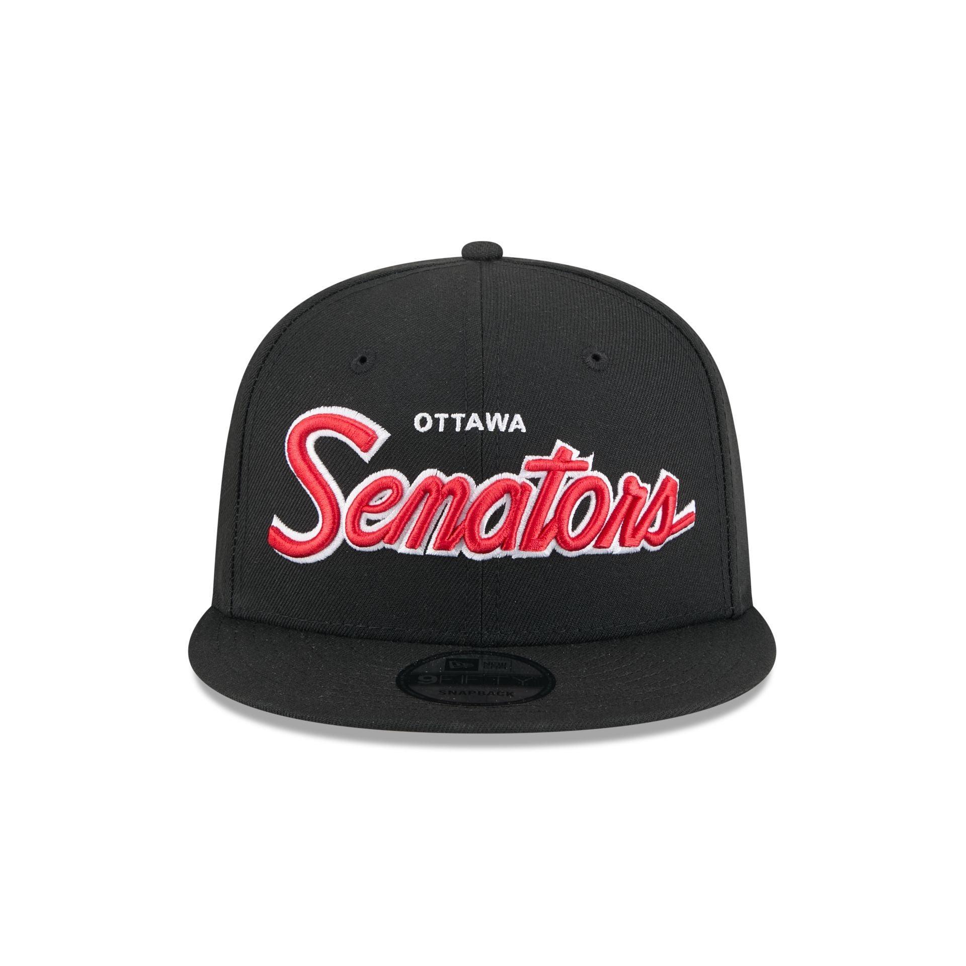 Ottawa Senators Script 9FIFTY Snapback Hat Male Product Image