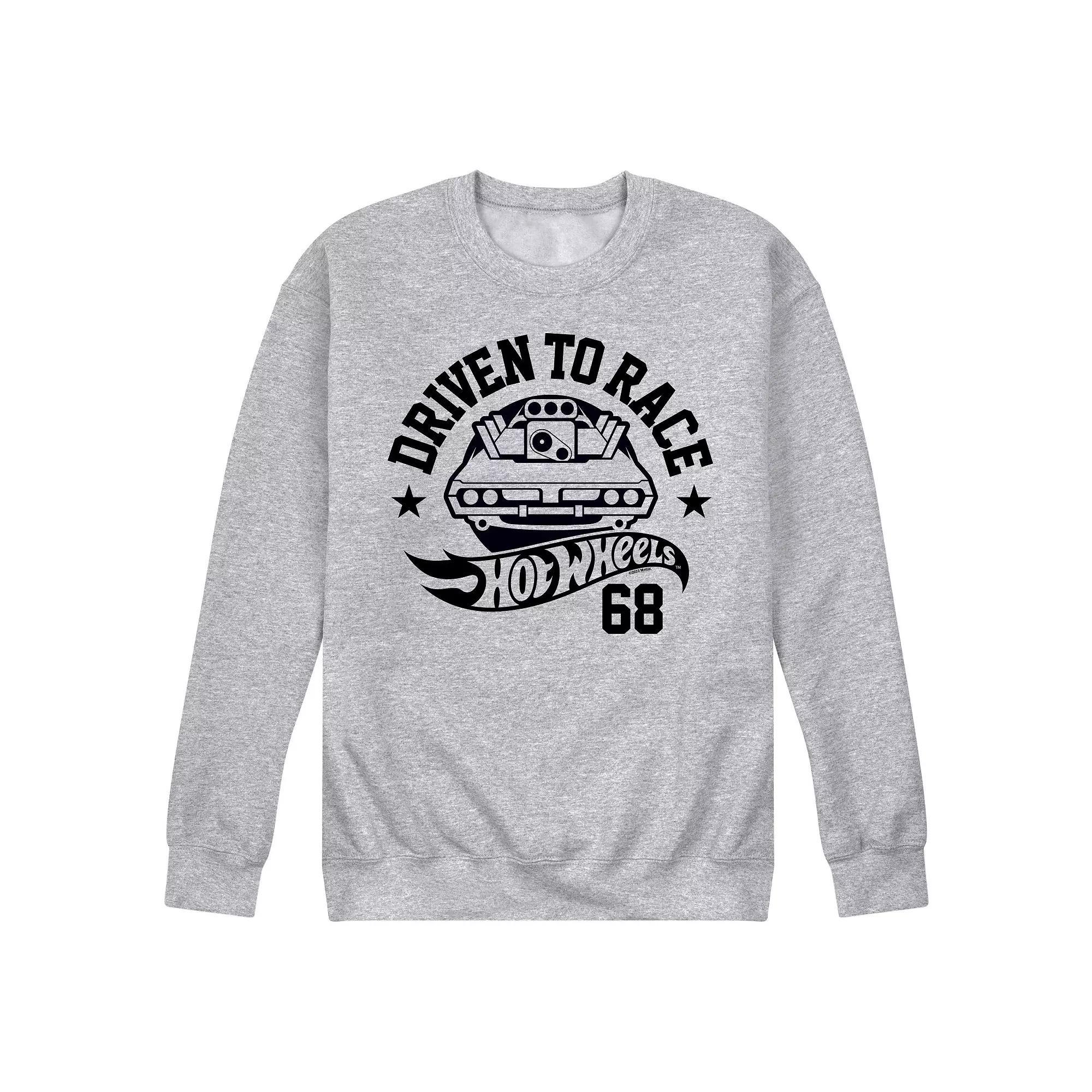 Men's Hot Wheels Driven To Race Fleece Sweatshirt,  Product Image