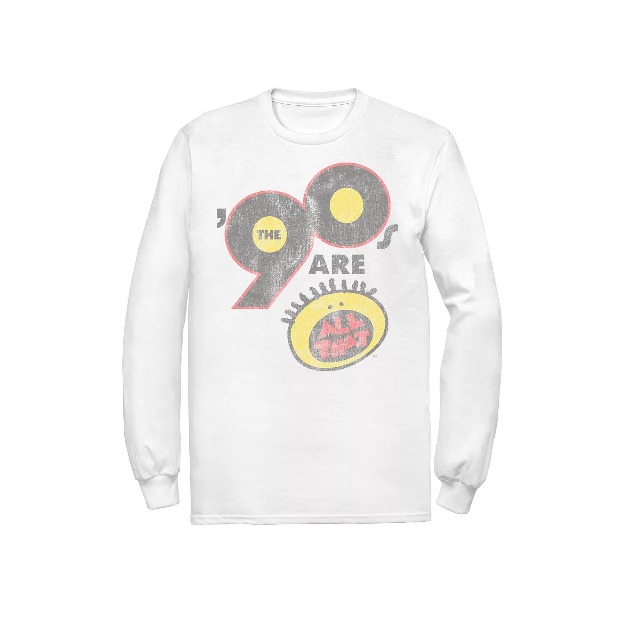 Men's Nickelodeon All That The Nineties Tee,  Product Image