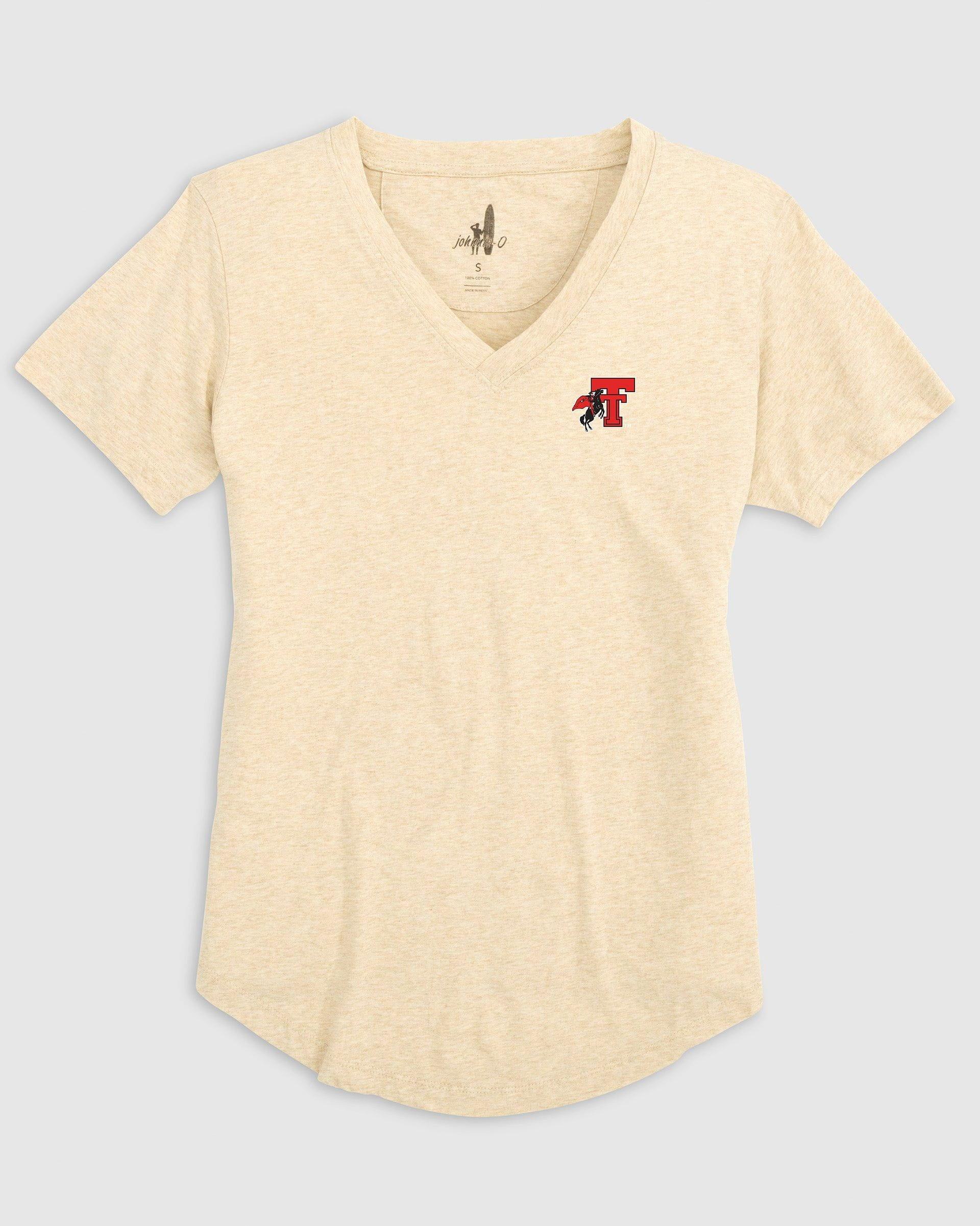 johnnie-O Womens Southern California Merediths V-Neck T-Shirt Product Image