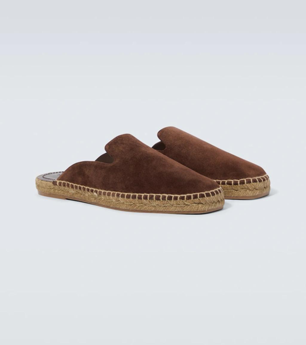 TOM FORD Jude Suede Slip-on Sneakers In Brown Product Image