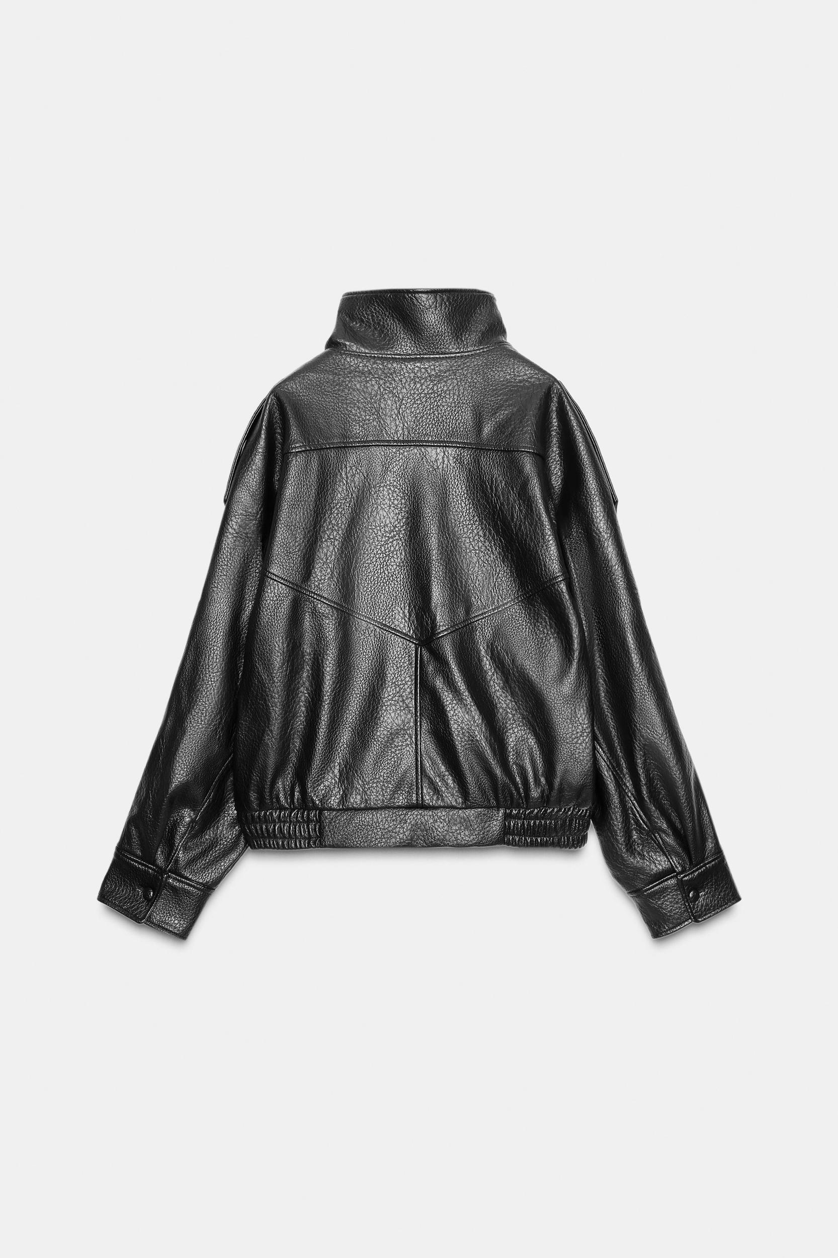 FAUX LEATHER JACKET Product Image