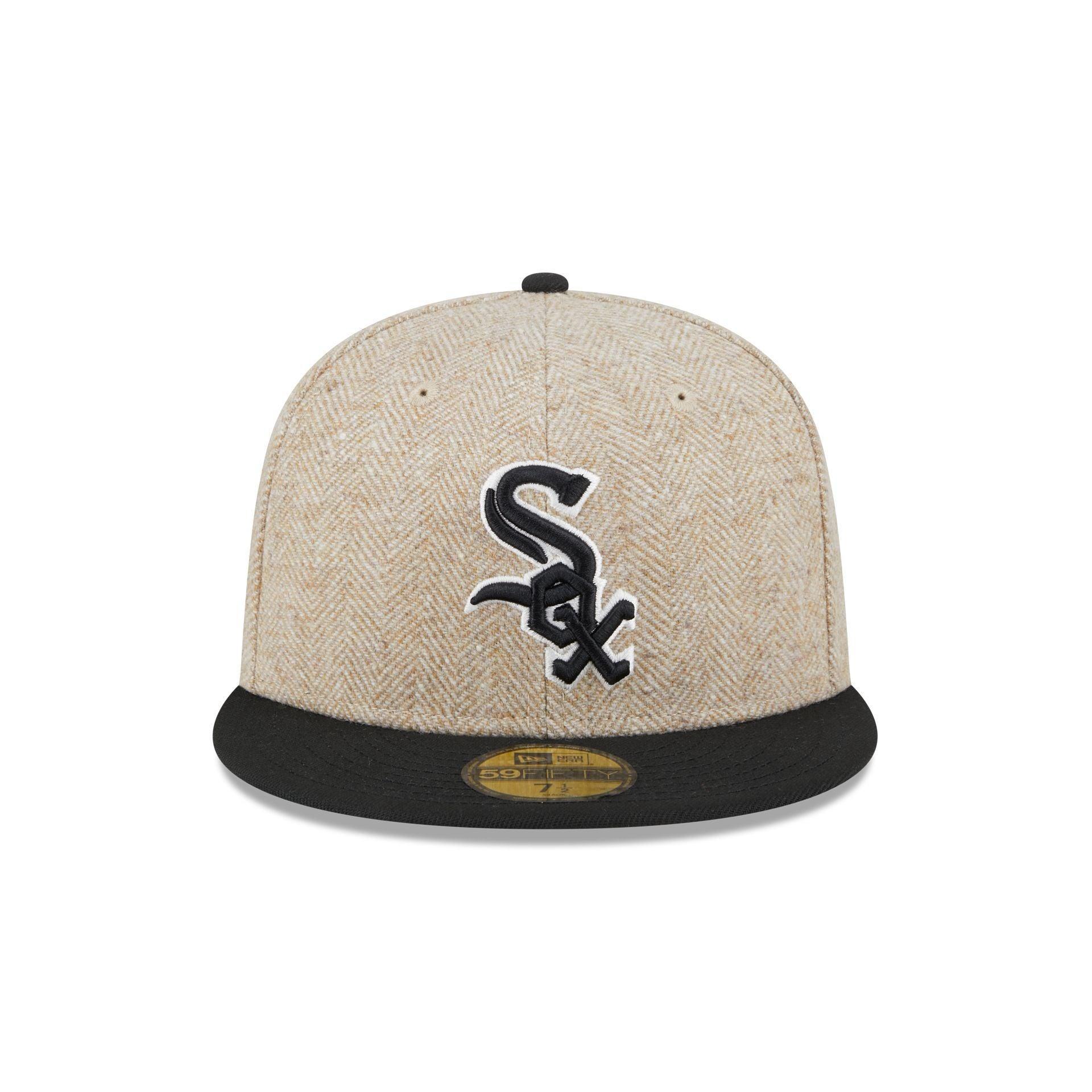 Chicago White Sox Herringbone Moon 59FIFTY Fitted Hat Male Product Image