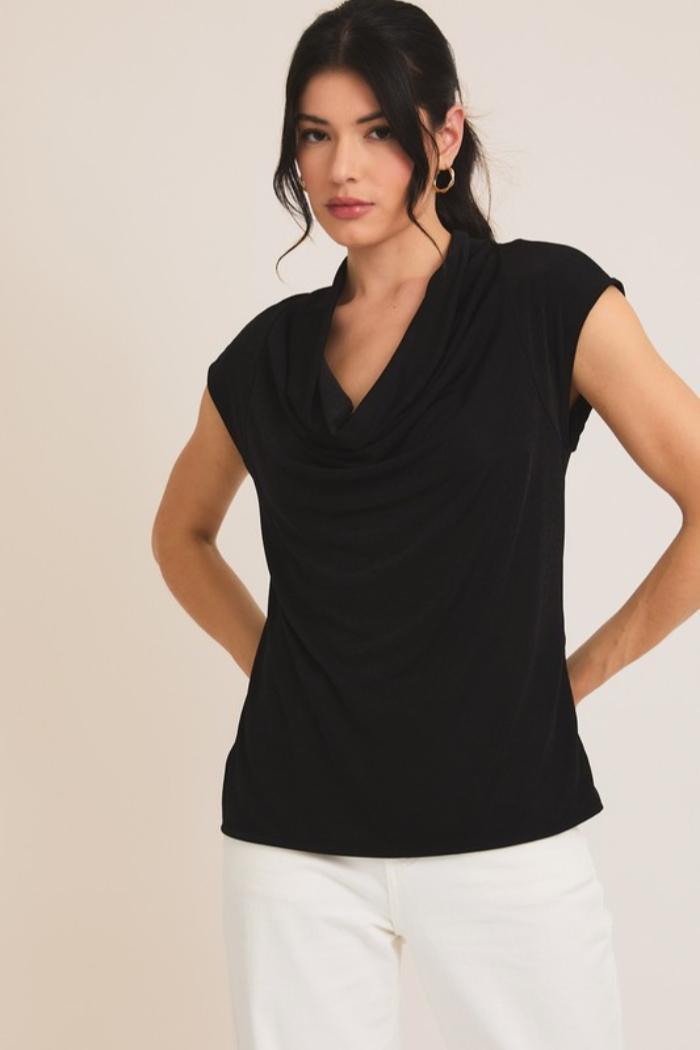 Cowl Neck Top Product Image