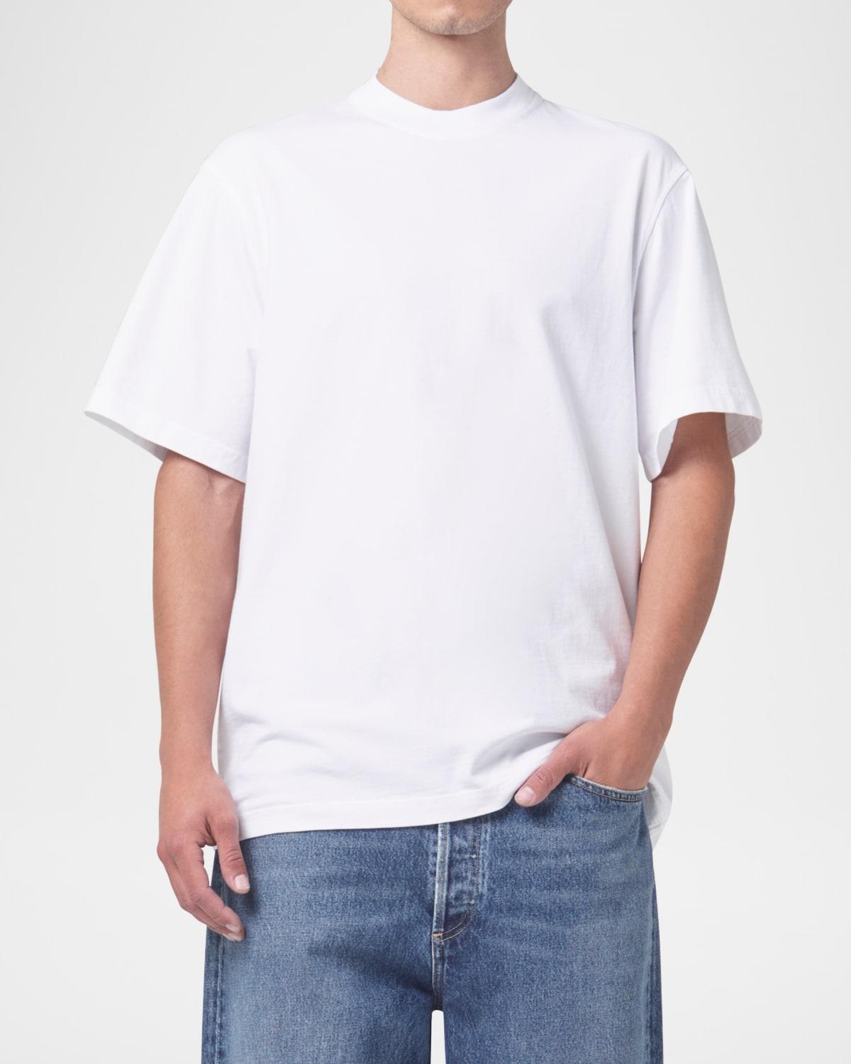 Mens Asha Mock-Neck T-Shirt Product Image