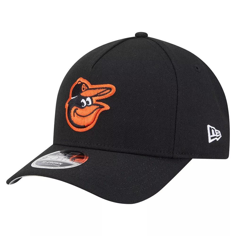 Men's New Era  Black Baltimore Orioles 9FORTY M-Crown Adjustable Hat Product Image