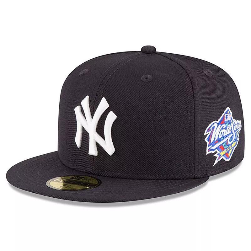 Mens New Era New York Yankees 1998 World Series Wool 59FIFTY Fitted Hat, Blue Product Image