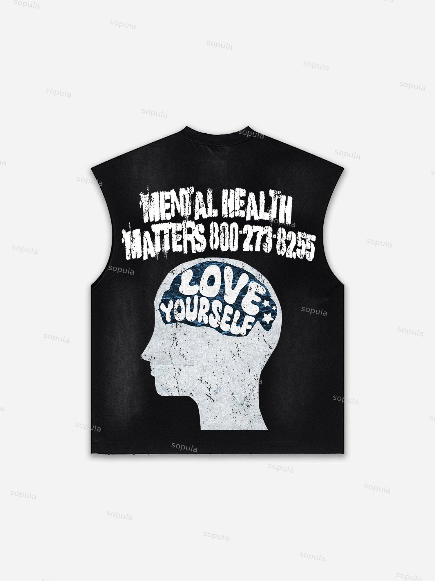 Basketball Dreams Boys Print Distressed Tank Top Product Image