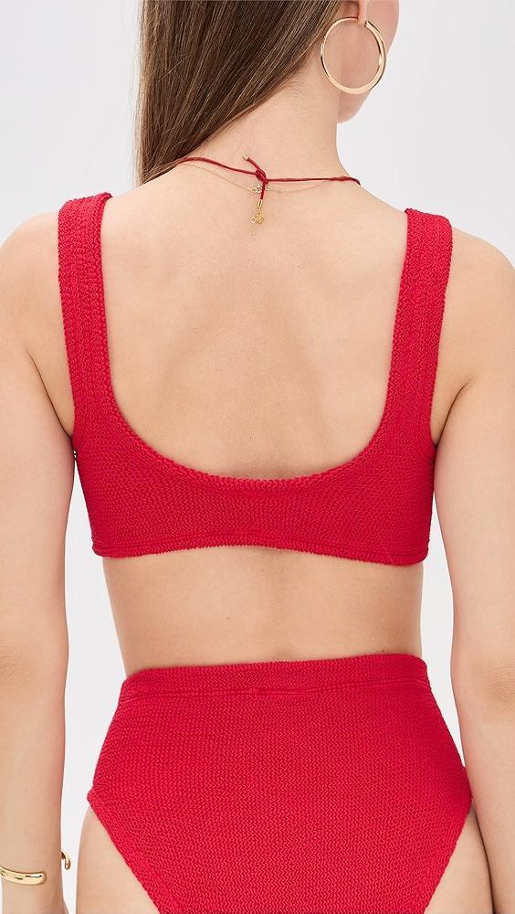 Hunza G Xandra Bikini Top | Shopbop Product Image