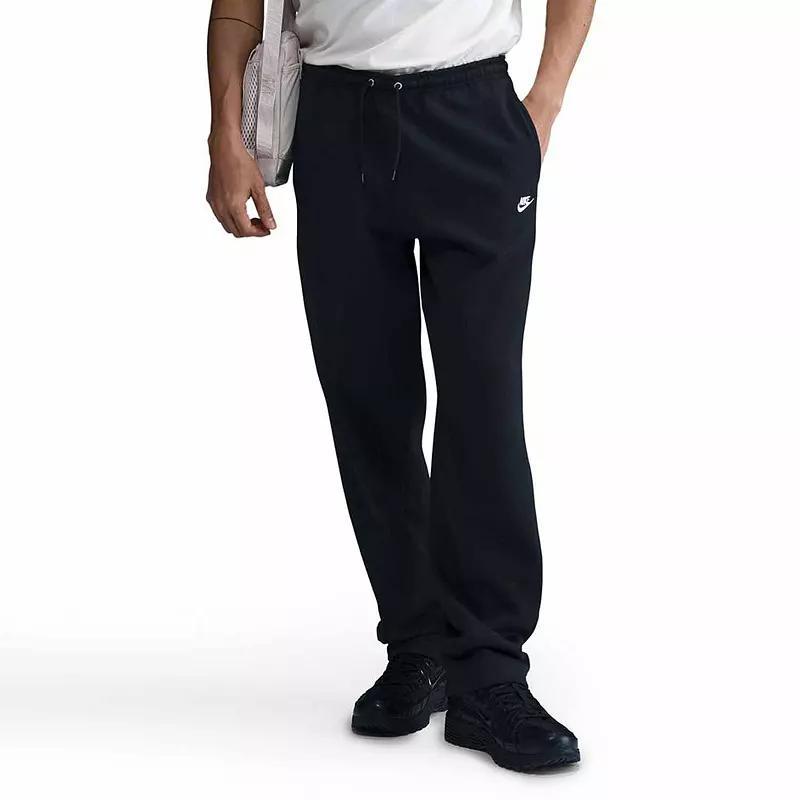 Nike Mens Club Open-Hem Fleece Pants | FN3730-451 Product Image