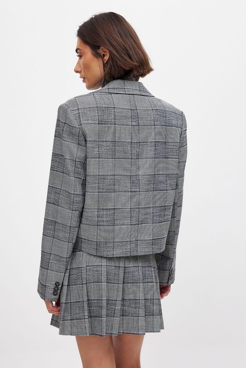 Regular Checked Blazer Product Image
