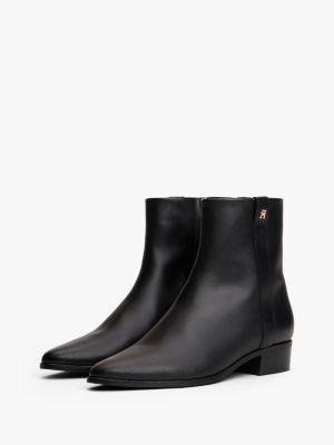 Leather Zip Ankle Boot Product Image