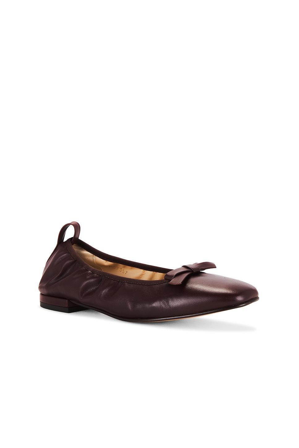 Freya Leather Ballet Flats ALOHAS Product Image