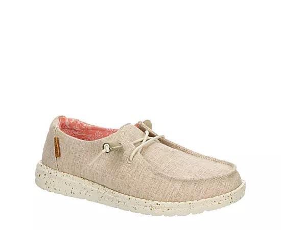 Heydude Womens Wendy Chambray Slip On Sneaker Product Image