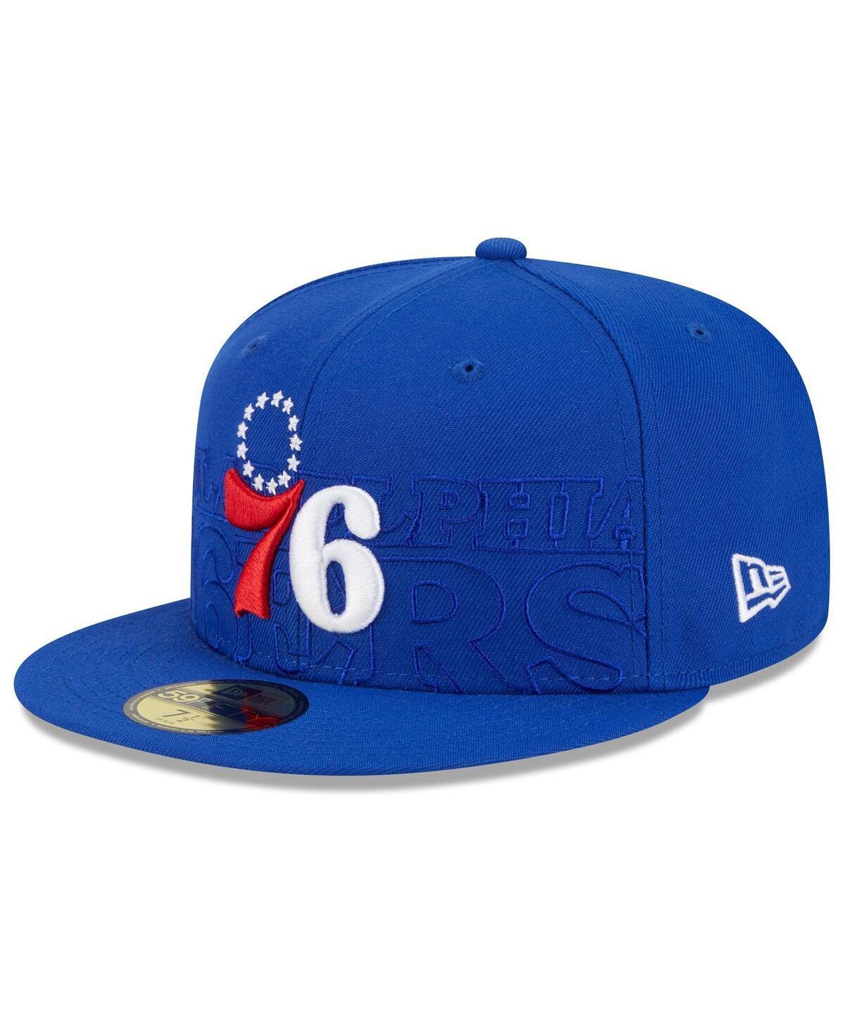 Mens New Era Royal Philadelphia 76ers 2023 NBA Draft 59FIFTY Fitted Hat Product Image