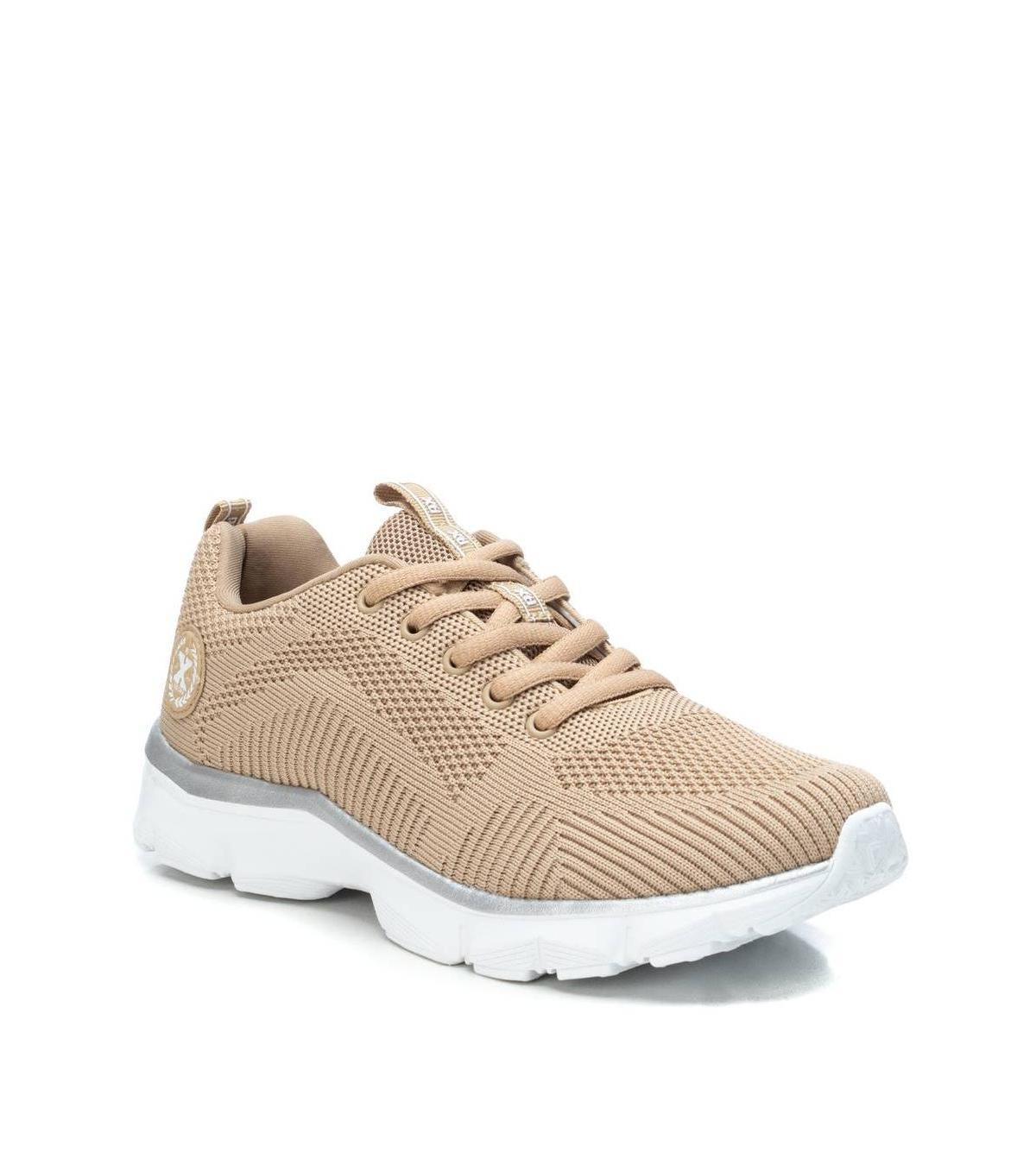 Xti Womens Casual Sport Sneakers Beige Product Image