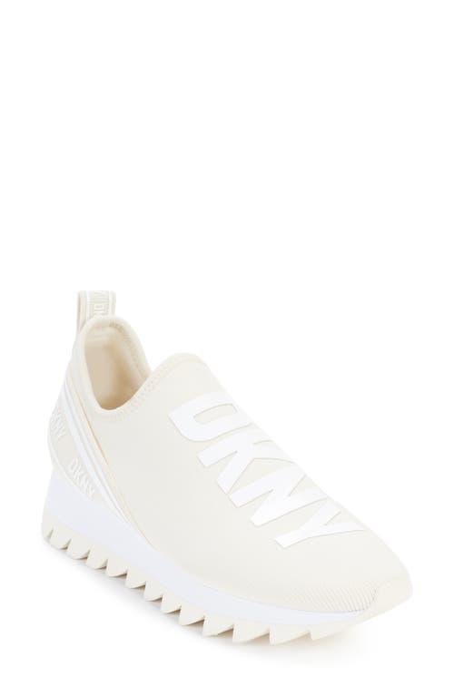 Dkny Womens Abbi Logo Slip-On Running Sneakers Product Image