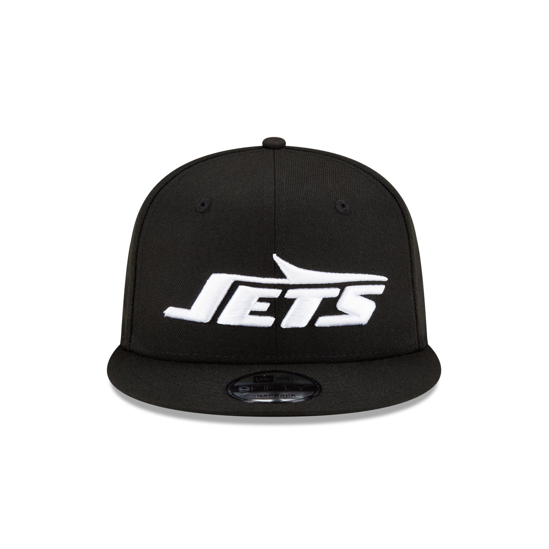 New York Jets Black & White 9FIFTY Snapback Male Product Image