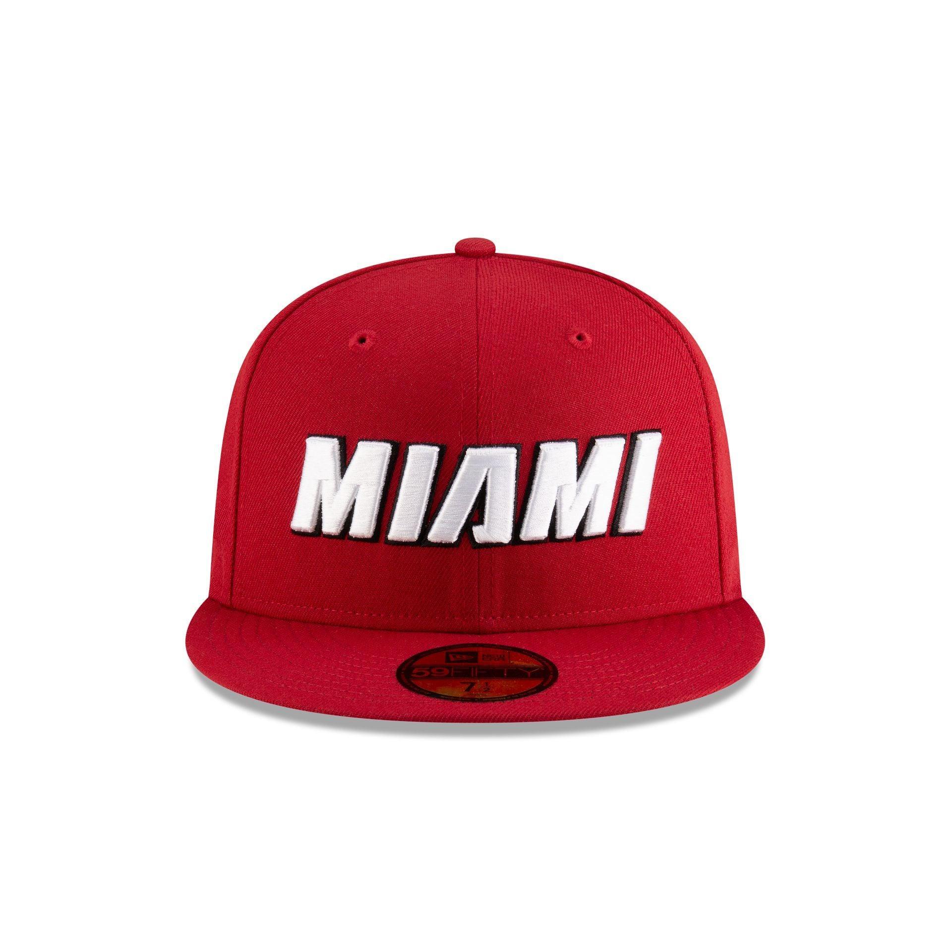 Miami Heat 2024 Statement Edition 59FIFTY Fitted Hat Male Product Image