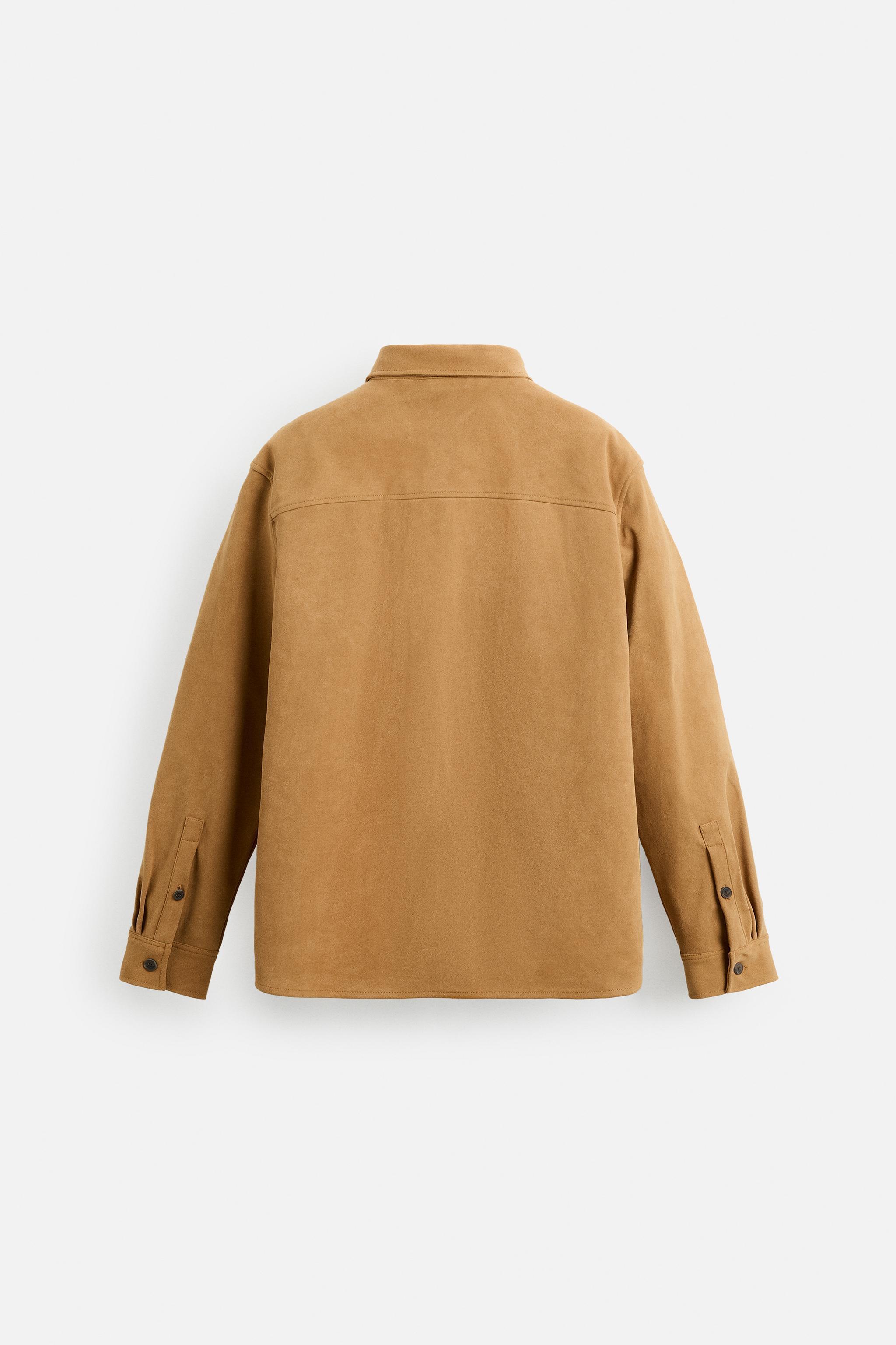 FAUX SUEDE SHIRT Product Image