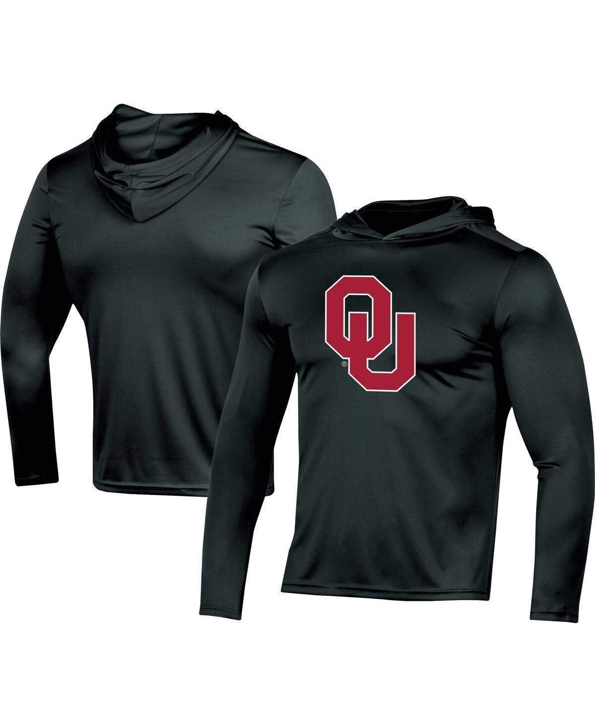 Mens Champion Oklahoma Sooners Logo Long Sleeve Hoodie T-Shirt Product Image